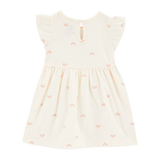 Ensemble Robe & Barboteuse Bébé Fille Carter's - Arc-en-Ciel