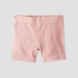 Ensemble 2 pièces fraise en coton bio bébé fille