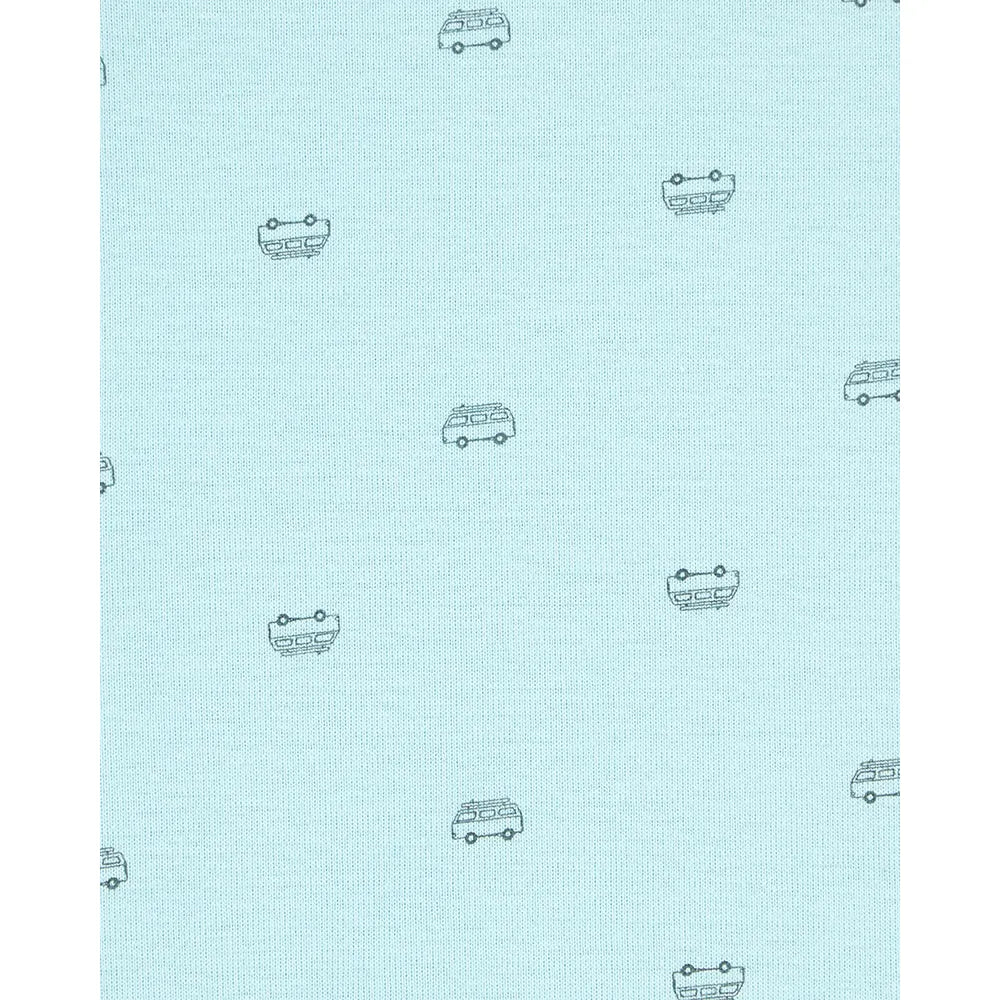 Lot de 5 Bodies Manches Courtes Bébé Garçon Carter's - Multi