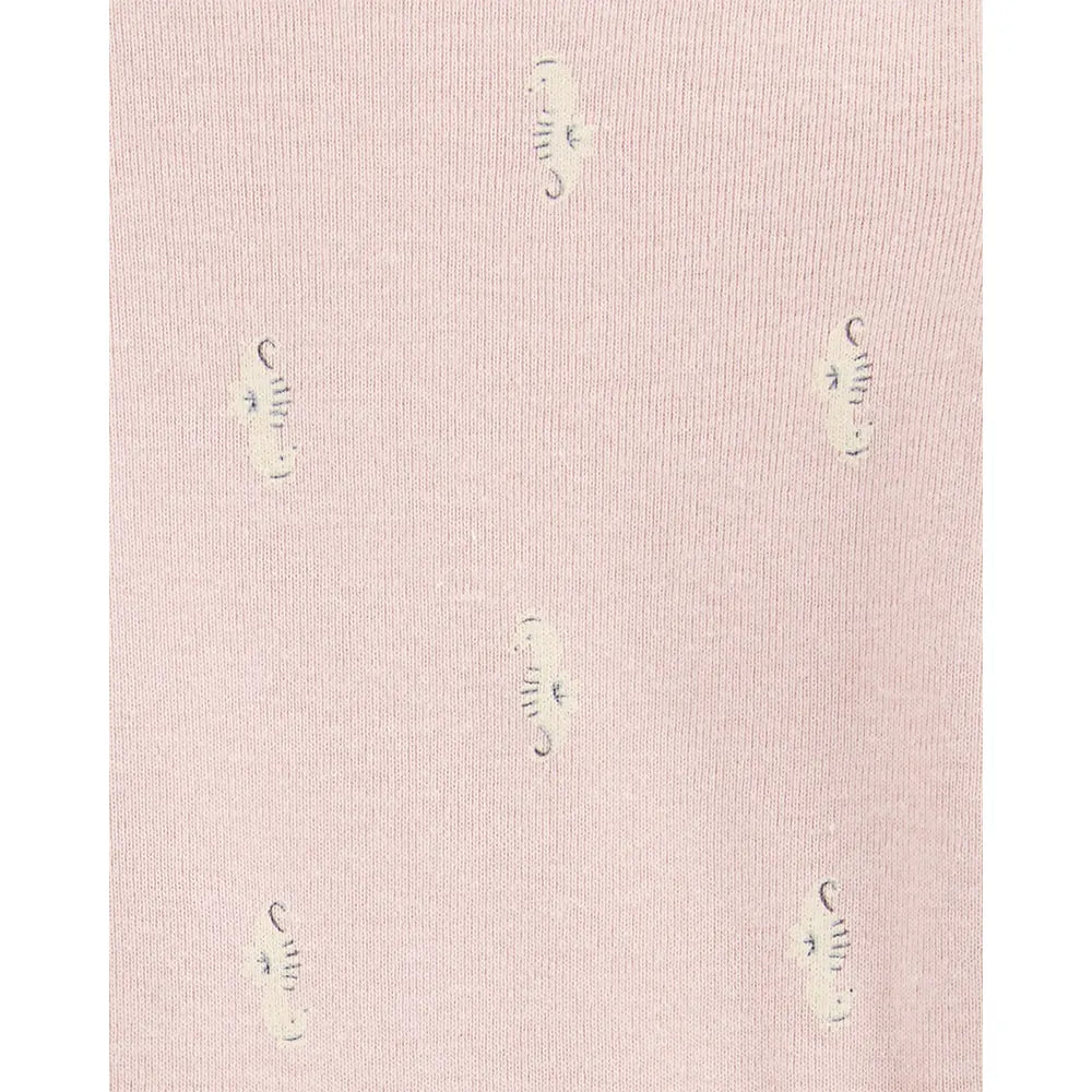 Lot de 5 Bodies Manches Longues Bébé Fille Carter's - Multi