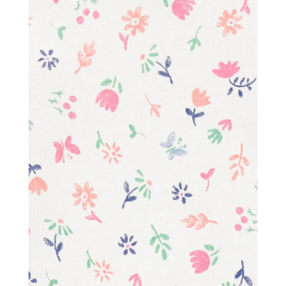 Lot de 5 Bodies Manches Longues Bébé Fille Carter's - Multi