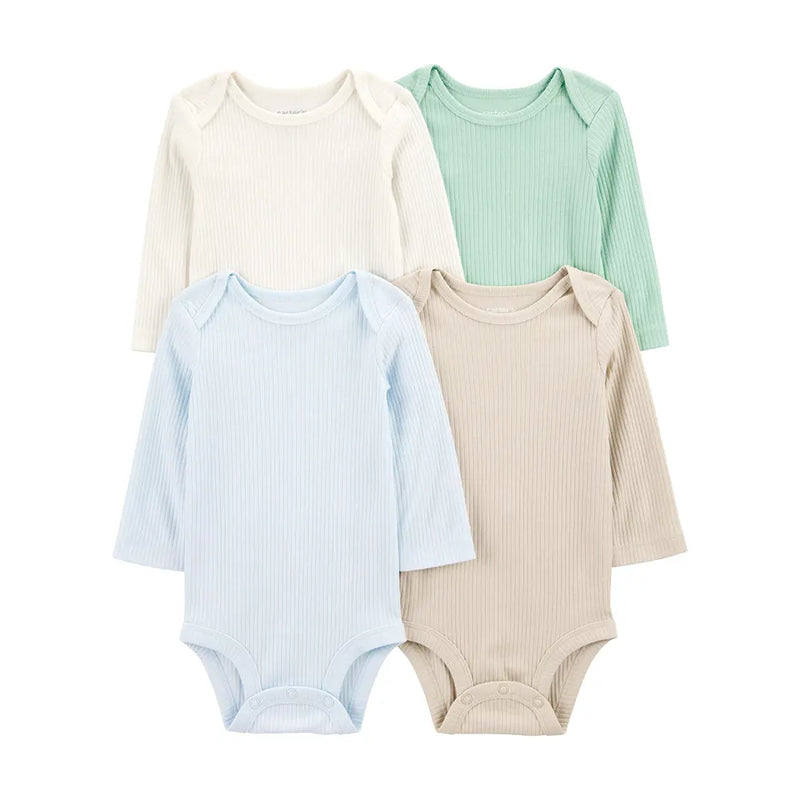 Lote de 5 bodys de manga larga para bebé Carter's - Multicolor