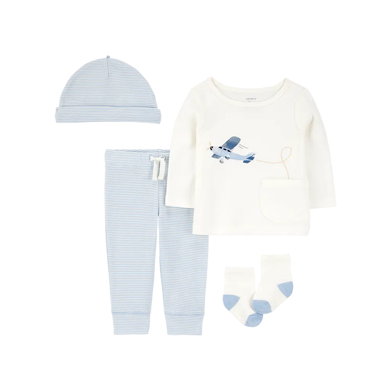 Carter's Baby Boy 4-Piece Set - Airplane
