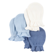 Lot de 3 moufles anti-griffures bébé garçon - Coton