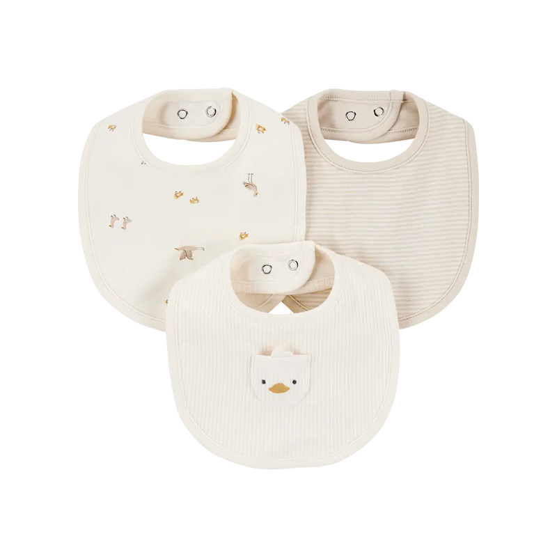 Lot de 3 Bavoirs Bébé Carter's - Canard