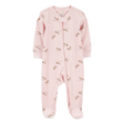 Pyjama dors-bien zippé côtelé cheval bébé fille