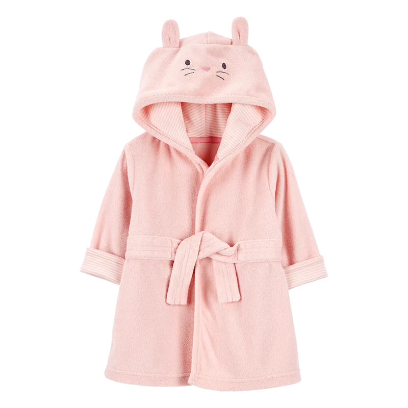 Peignoir à Capuche Bébé Fille Carter's - Rose