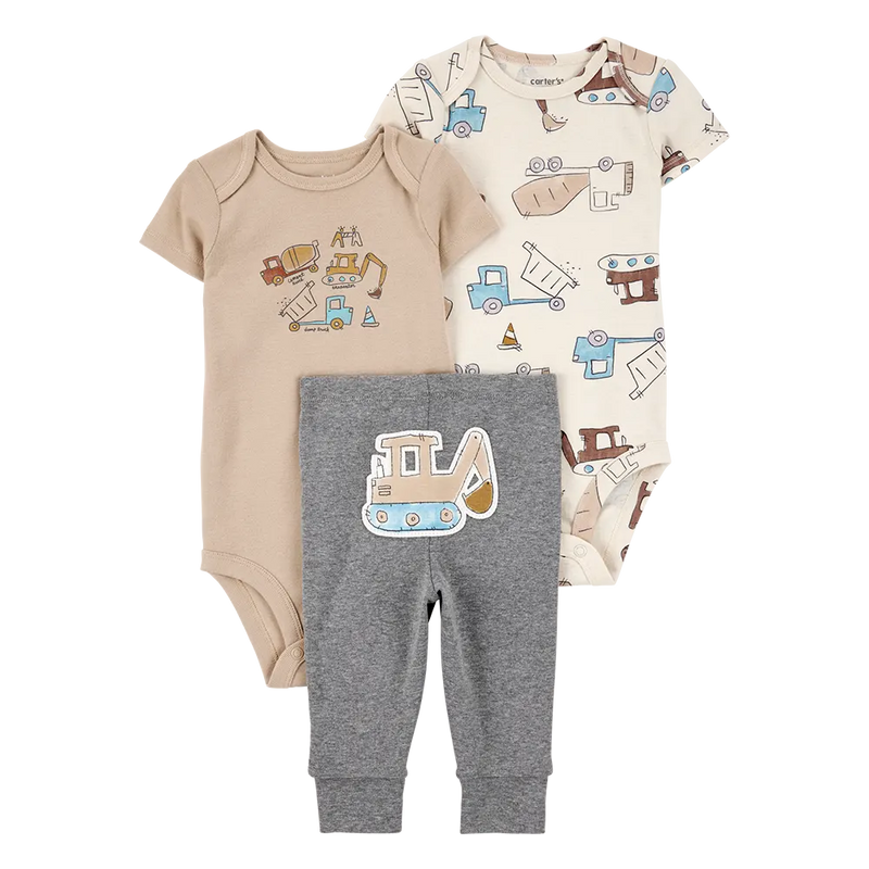 Ensemble 3 Pièces Bébé Garçon Carter's - Chantier