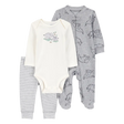 Ensemble 3 pièces éléphant pour bébé garçon