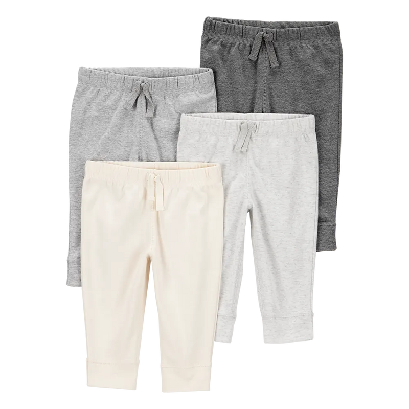 Carter's Baby 4-Pack Pants - Neutral Colors