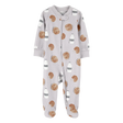 Pyjama dors-bien zippé lait & biscuits bébé - Coton
