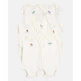 Lot de 7 bodys "Jours de la semaine" bébé - Coton