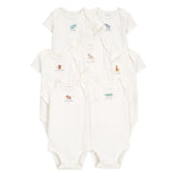 Lot de 7 bodys "Jours de la semaine" bébé - Coton