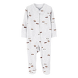 Pyjama dors-bien zippé texturé voiture bébé garçon