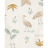 Lot de 4 bodys manches longues cigogne bébé