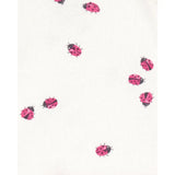 Ensemble 3 pièces coccinelle bébé fille - Coton