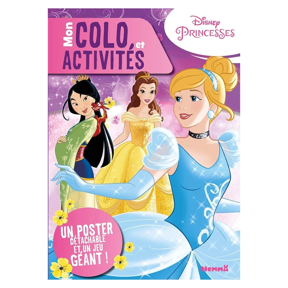 Disney Princesses - Mon Colo et Activités + Poster