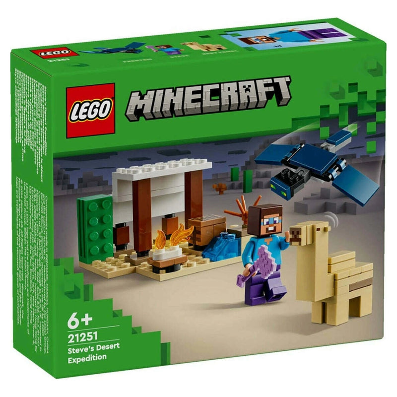 Lego Steve's Desert Expedition 6A+