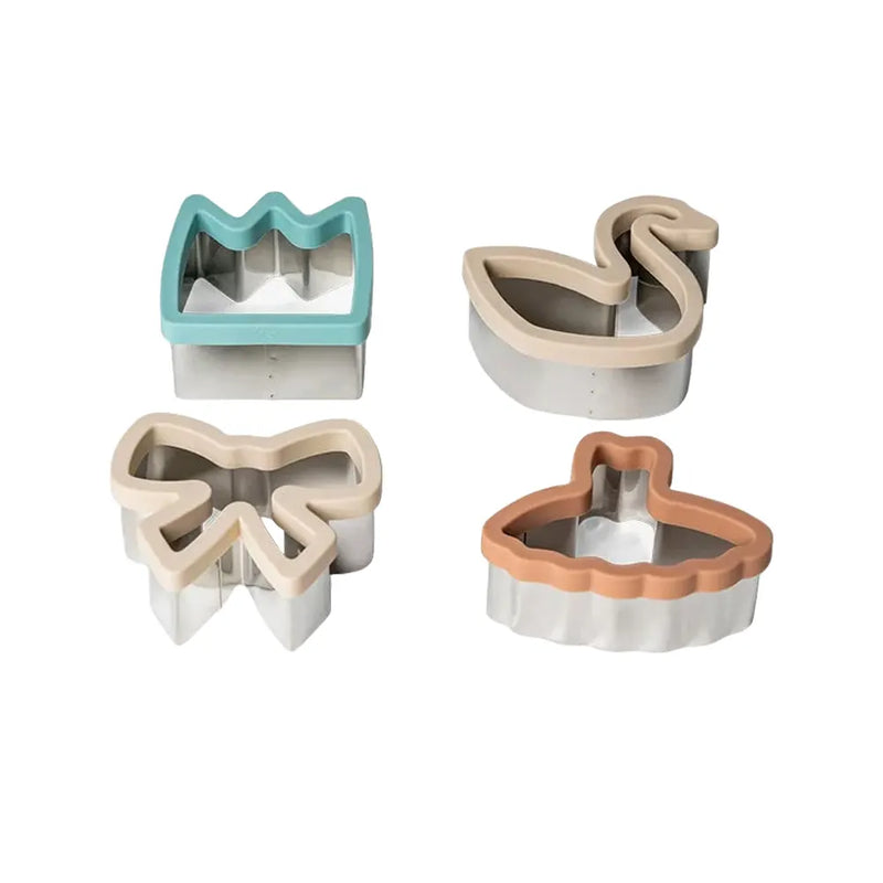 Citron Lot de 4 Emporte-Pièces pour Sandwich - Ballerina