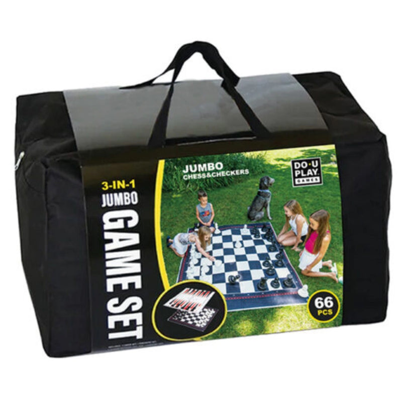 DO YOU PLAY Jeux Échecs & Dames Géant 3A+
