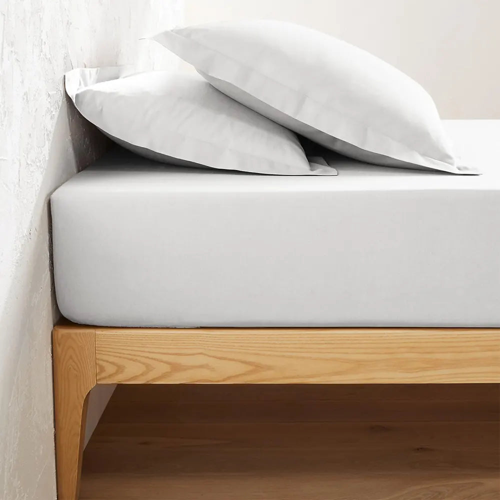 Bambidou Drap Housse Blanc 90x200 cm