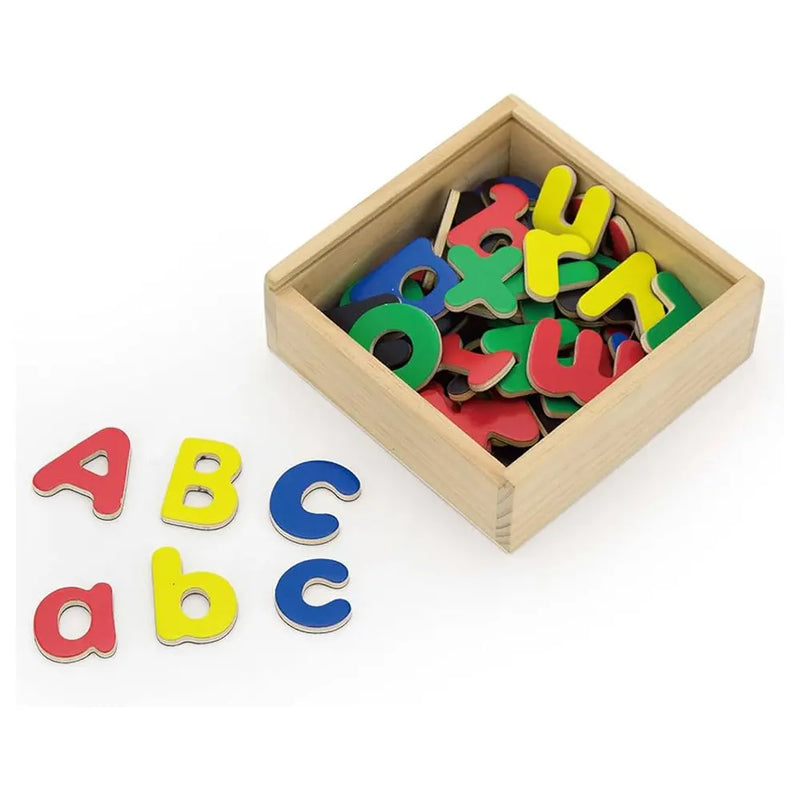 Viga Toys Lettres Magnétiques en Bois – 3A+