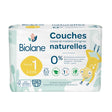 Biolane Couches Écologiques Taille 1 (2-5kg) - 28 Unités