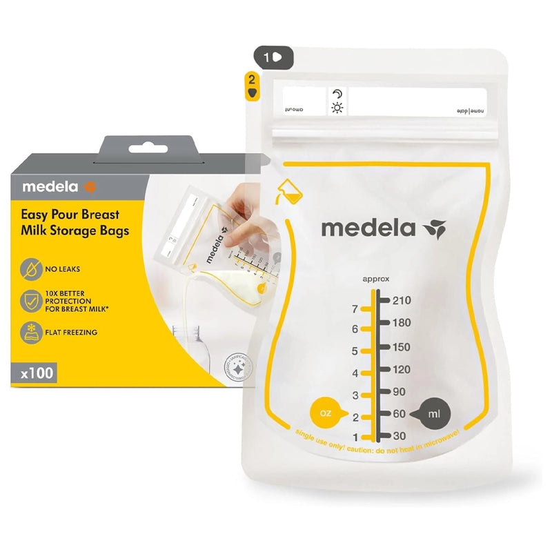 Bolsas de almacenamiento de leche materna Medela - 100 Unidades