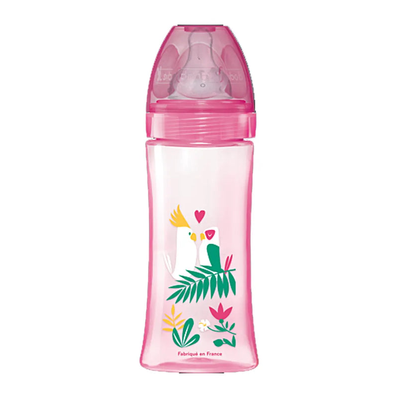 Dodie Biberon Anti-Colique Initiation+ 330ml (+6m) - Rose