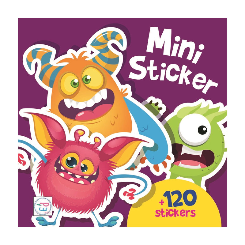 Mini Sticker - Monstruos