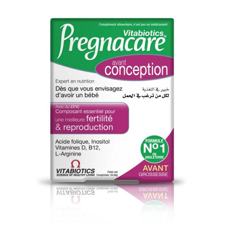 Vitabiotics Pregnacare Antes de la Concepción - 30 Comprimidos