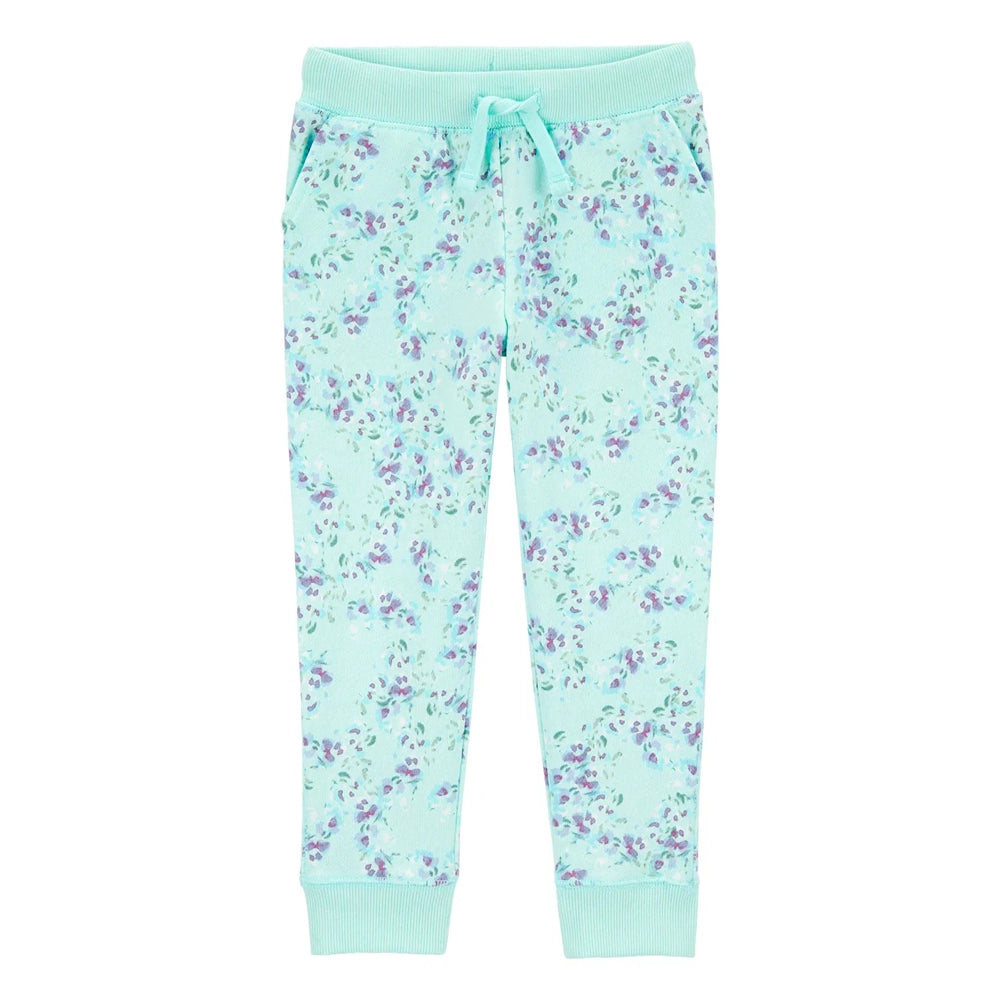 Pantalon de Jogging à Cordon de Serrage Fille OshKosh - Floral Vert