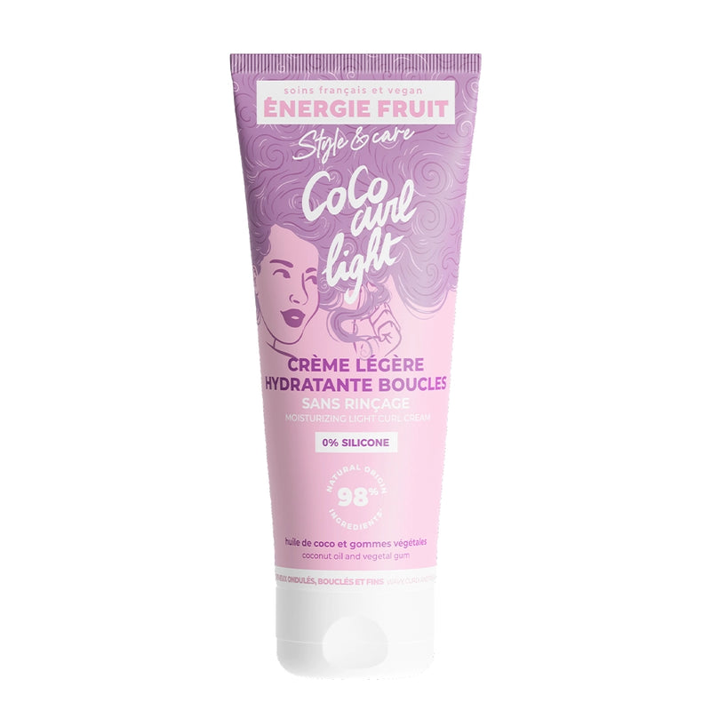 Énergie Fruit Coco Curl Light Crème Légère Hydratante Boucles - 200ml
