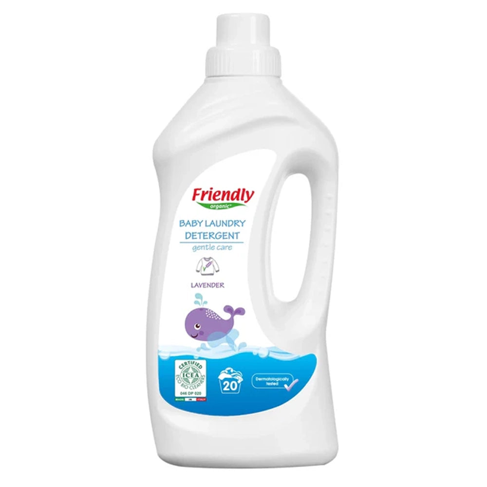 Liquide Lessive Bébé 100% Naturel 1L Friendly - Lavande