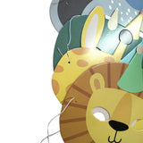 Pack of 8 Paper Masks - Wild