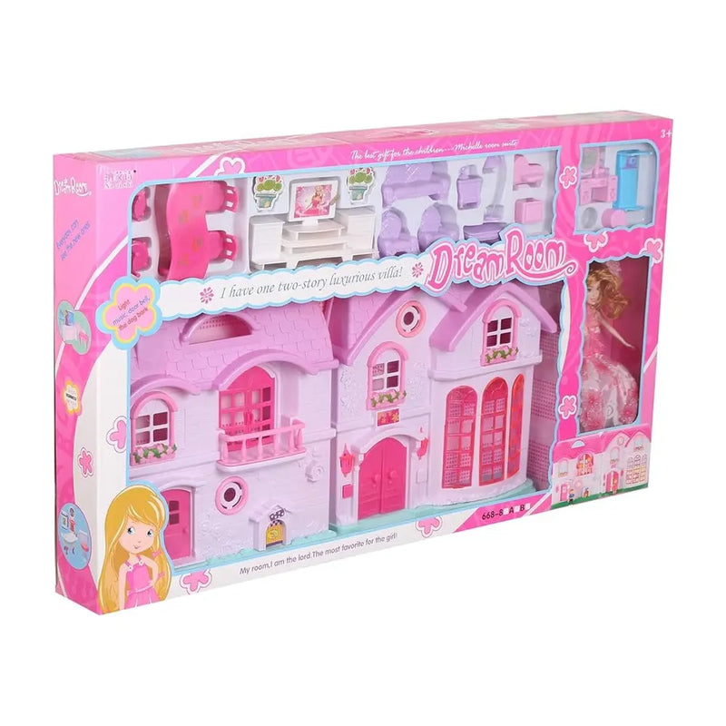 Villa de Luxe Dream Room avec Poupée et Accessoires - 3A+