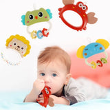 Conjunto de Sonajeros Coloridos con Cascabeles - 0M+