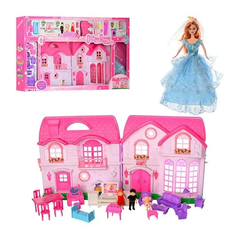 Villa de Luxe Dream Room avec Poupée et Accessoires - 3A+
