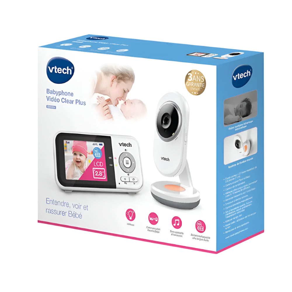 Vtech Babyphone Vidéo Clear Plus BM3254