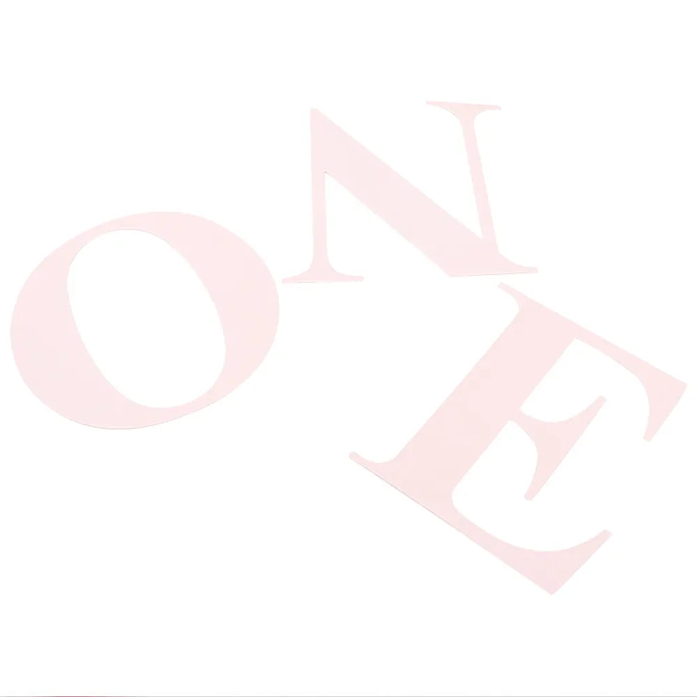 Lettre ONE Rose – 13cm