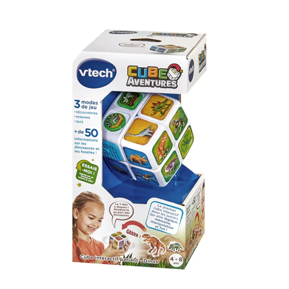 Vtech Interactive Talking Dinos Cube - 4Y+