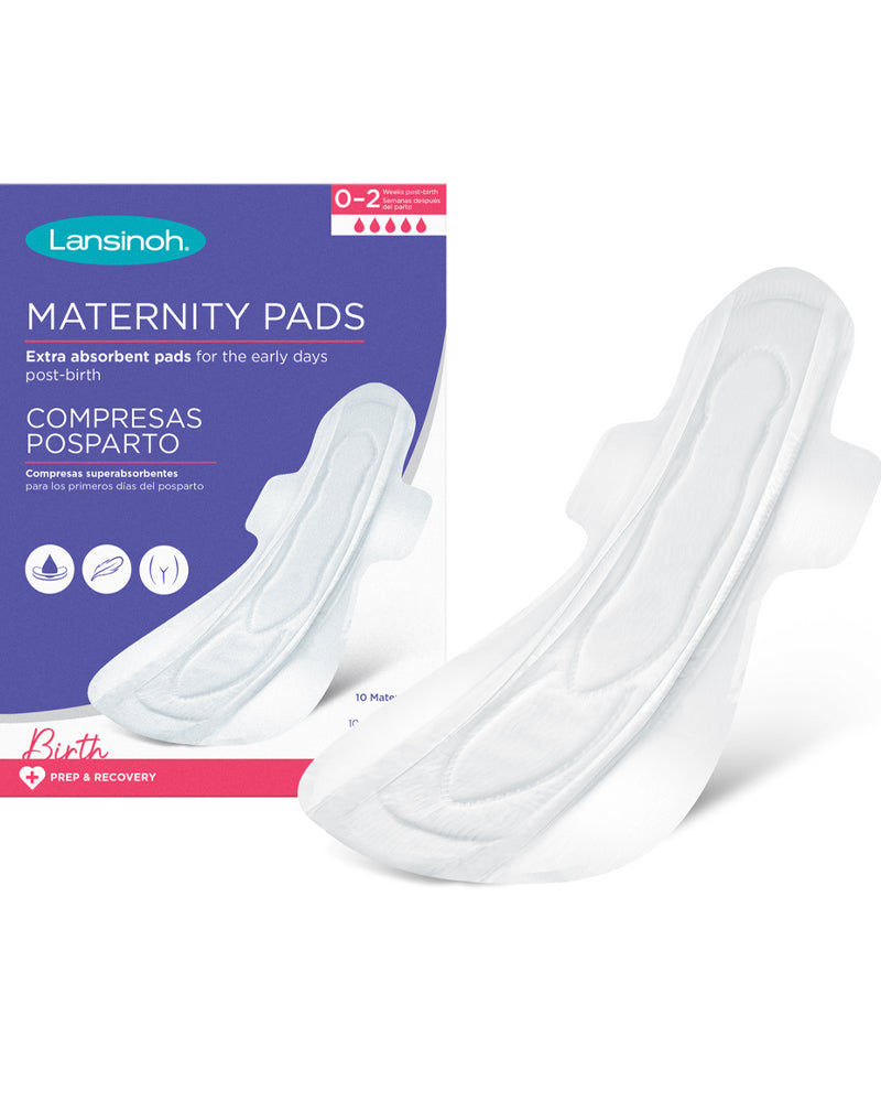 Lansinoh Compresas Maternidad Talla L 0-2 Semanas - 10 Unidades