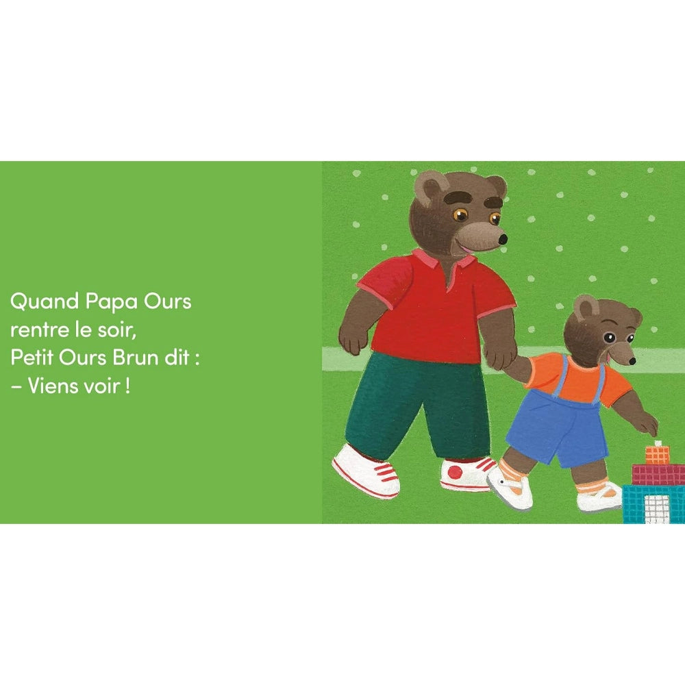 Petit Ours Brun Aime son Papa - Mon petit Cartonné