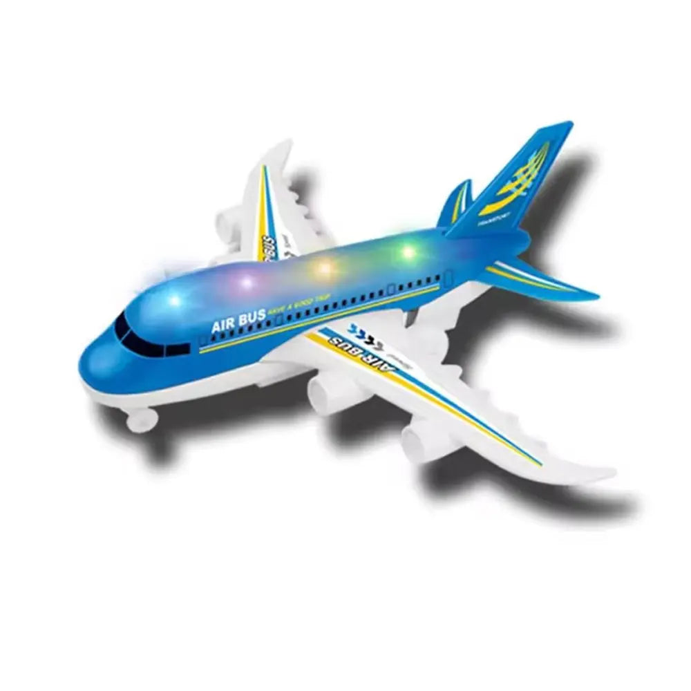 Avion Télécommandé avec Lumière 3A+ - Bleu