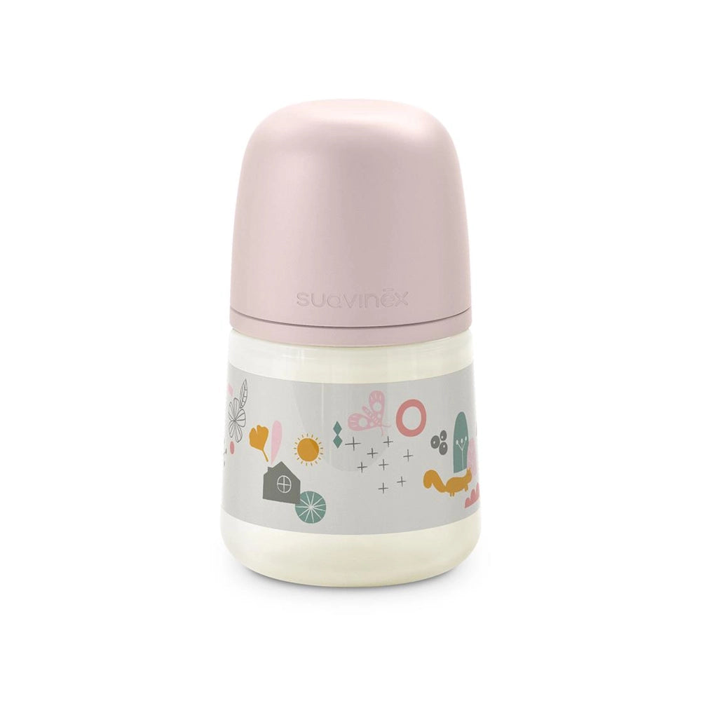 Suavinex Biberon Anti-Coliques & Physiologique 150ml - Rose