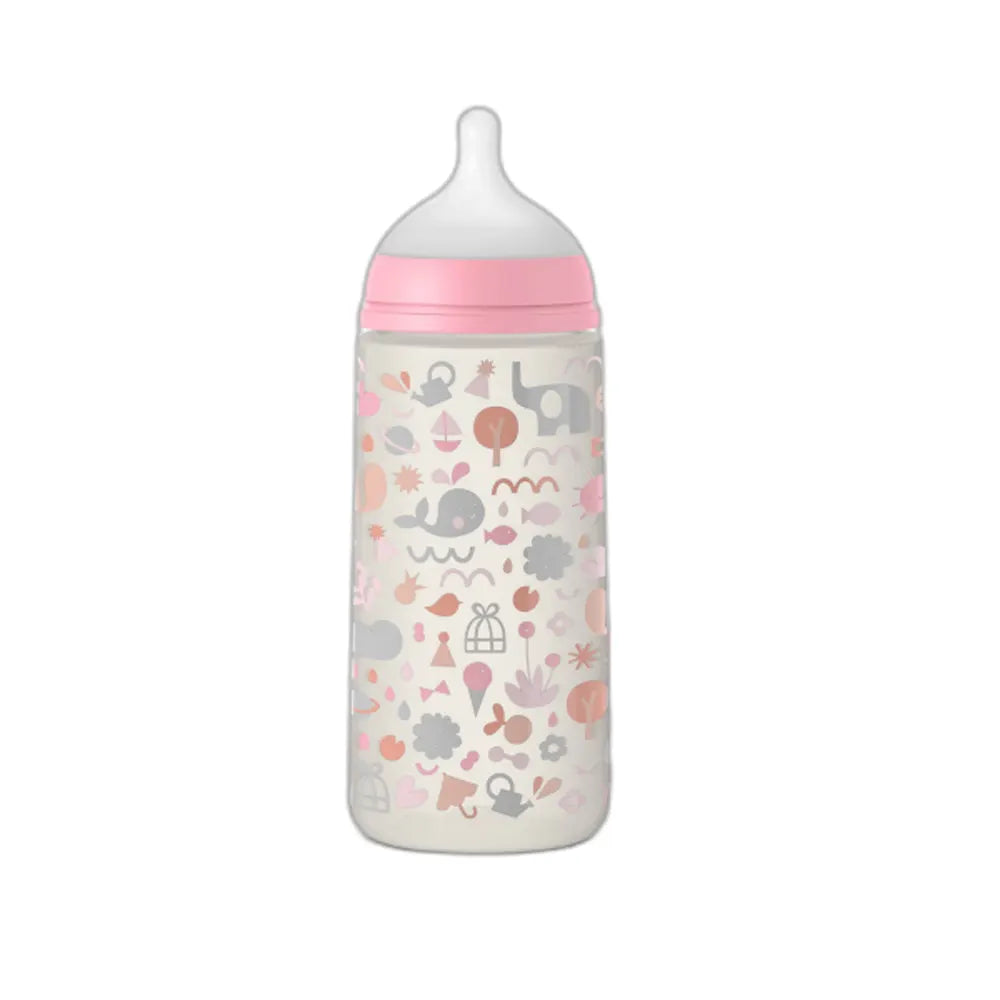 Suavinex Biberon avec Tétine SX Pro Rose - 360 ml