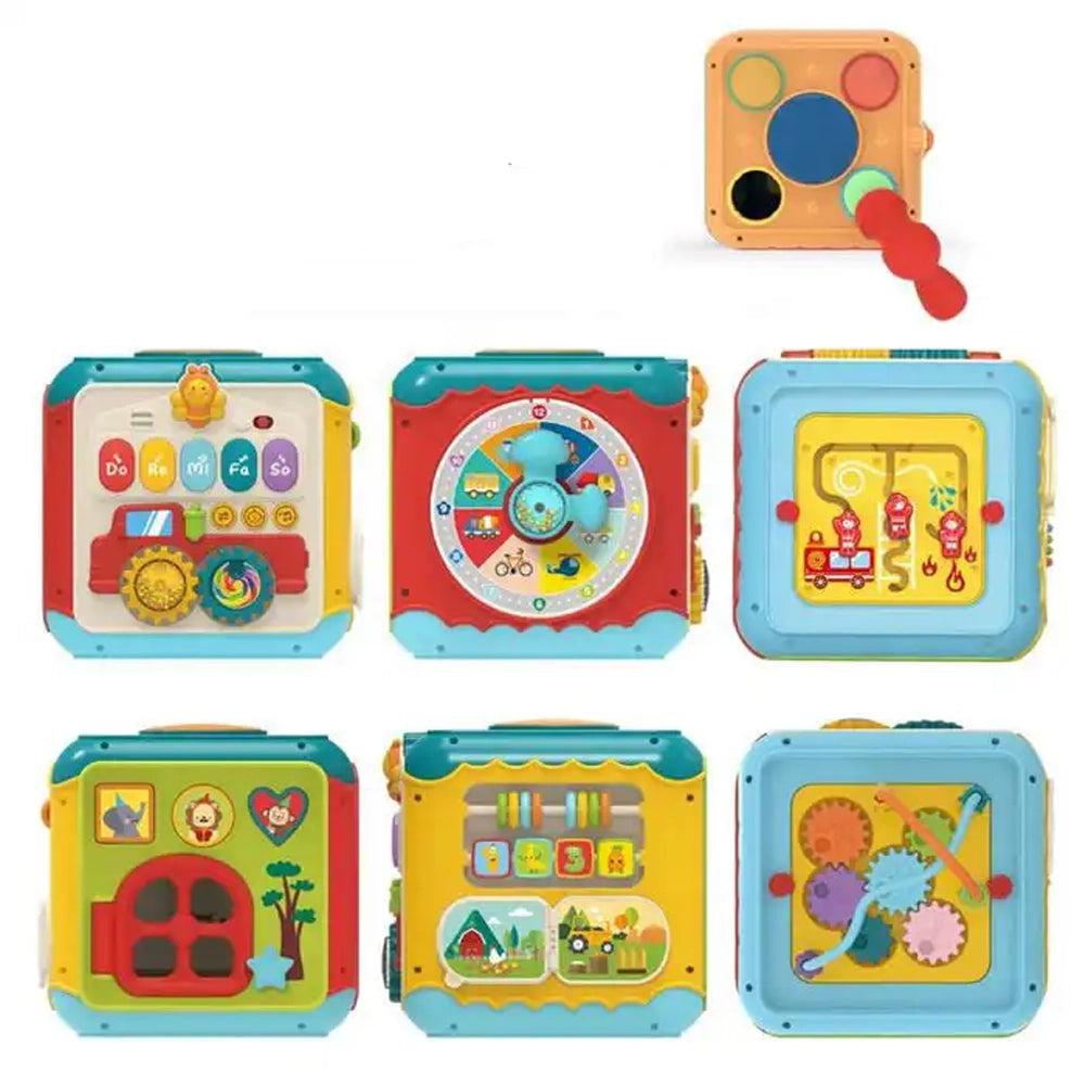 Huanger Cube d'Activités Éducatives 7 en 1 - 18M+