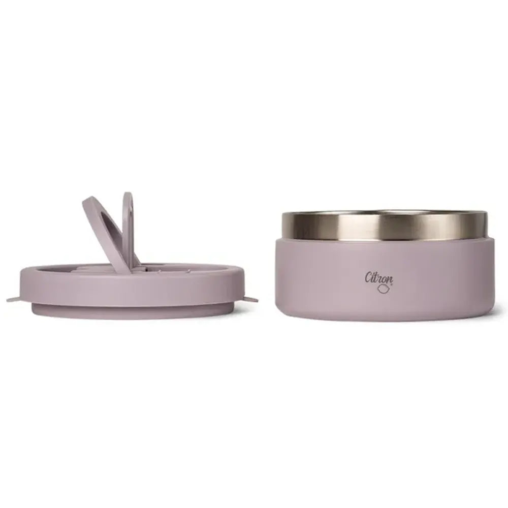 Citron Thermos Alimentaire en Acier Inoxydable 400ml - Violet