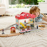 Hape Portable Train Station 3-8Y
