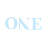 Lettre ONE Bleue – 13cm